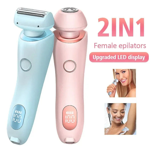 Blossom Whispers™ 2 In 1 Hair Removal Epilator